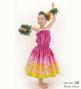 Hula Keiki Set-Up with Plumeria & Monstera Print / Luxury Collection / Pink / Jp217pi
