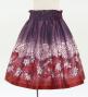 Hula Keiki Set-Up with Plumeria & Monstera Print / Luxury Collection / Purple / Jp217pu