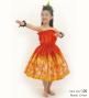 Hula Keiki Set-Up with Plumeria & Monstera Print / Luxury Collection / Red / Jp217rd