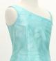 Hula Kids One Shoulder Dress with Hawaiian Leaf / Luxury Collection / Light Blue / Jp221lbl