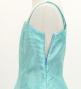 Hula Kids One Shoulder Dress with Hawaiian Leaf / Luxury Collection / Light Blue / Jp221lbl