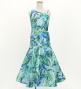 Hula Kids One Shoulder Dress with Leaf / Luxury Collection / Light Blue / Jp222lbl