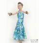 Hula Kids One Shoulder Dress with Leaf / Luxury Collection / Light Blue / Jp222lbl