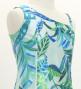 Hula Kids One Shoulder Dress with Leaf / Luxury Collection / Light Blue / Jp222lbl