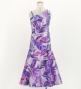 Hula Kids One Shoulder Dress with Leaf / Luxury Collection / Purple / Jp222pu