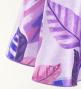 Hula Kids One Shoulder Dress with Leaf / Luxury Collection / Purple / Jp222pu