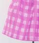 Hula Kids Shantung Pa'u Skirt with Palaka Check Print / Luxury Collection /Lilac / Jp223li