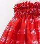 Hula Kids Shantung Pa'u Skirt with Palaka Check Print / Luxury Collection /Red / Jp223rd