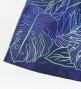 Hula Kids Shantung Pa'u Skirt with Hawaiian Leaf Print / Luxury Collection / Navy / Jp225nv