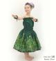 Hula Keiki Set-Up with Hawaiian Leaf Print / Luxury Collection / Green / Jp226gr