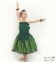 Hula Keiki Set-Up with Hawaiian Leaf Print / Luxury Collection / Green / Jp226gr