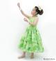 Hula Kids Shantung Dress with Lokelani Print / Luxury Collection / Green / Jp66gr