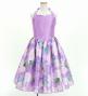 Hula Kids Shantung Dress with Lokelani Print / Luxury Collection / Lavender / Jp66lv