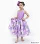 Hula Kids Shantung Dress with Lokelani Print / Luxury Collection / Lavender / Jp66lv