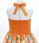 Hula Kids Shantung Dress with Lokelani Print / Luxury Collection / Orange / Jp66or