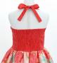 Hula Kids Shantung Dress with Lokelani Print / Luxury Collection / Red / Jp66rd