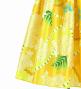 Hula Kids Shantung Dress with Lokelani Print / Luxury Collection / Yellow / Jp66ye