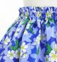 Hula Set up Keiki with Plumeria Print / Luxury Collection / Blue / Jp67bl