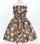 Hula Set up Keiki with Plumeria Print / Luxury Collection / Brown / Jp67br