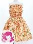 Hula Set up Keiki with Plumeria Print / Luxury Collection / Orange / Jp67or