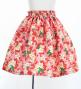 Hula Set up Keiki with Plumeria Print / Luxury Collection / Red / Jp67rd