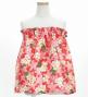 Hula Set up Keiki with Plumeria Print / Luxury Collection / Red / Jp67rd