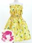 Hula Set up Keiki with Plumeria Print / Luxury Collection / Yellow / Jp67ye