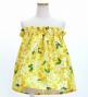 Hula Set up Keiki with Plumeria Print / Luxury Collection / Yellow / Jp67ye