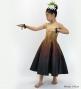 Hula Midi Gradation Dress/ Luxury Collection / Beige & Brown / Jp69bebr