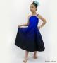 Hula Midi Gradation Dress/ Luxury Collection / Blue & Black / Jp69blbk