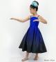 Hula Midi Gradation Dress/ Luxury Collection / Blue & Black / Jp69blbk