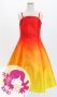 Hula Midi Gradation Dress/ Luxury Collection / Dark Orange & Yellow / Jp69dorye