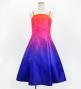 Hula Midi Gradation Dress/ Luxury Collection / Orange & Purple / Jp69orpu