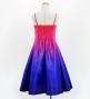 Hula Midi Gradation Dress/ Luxury Collection / Orange & Purple / Jp69orpu