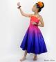 Hula Midi Gradation Dress/ Luxury Collection / Orange & Purple / Jp69orpu