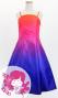 Hula Midi Gradation Dress/ Luxury Collection / Orange & Purple / Jp69orpu