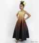 Hula Long Gradation Dress/ Luxury Collection / Beige & Brown / Jp70bebr