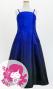 Hula Long Gradation Dress/ Luxury Collection / Blue & Black / Jp70blbk