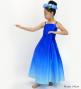 Hula Long Gradation Dress/ Luxury Collection / Blue & Light Blue / Jp70blbl