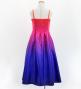 Hula Long Gradation Dress/ Luxury Collection / Orange & Purple / Jp70orpu