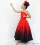 Hula Long Gradation Dress/ Luxury Collection / Red & Black / Jp70rdbk