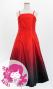 Hula Long Gradation Dress/ Luxury Collection / Red & Black / Jp70rdbk