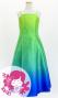 Hula Long Gradation Dress/ Luxury Collection / YEL GRN & BLU / Jp70yegrbl