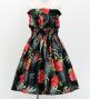 Hula Set up Keiki with Hibiscus Print / Luxury Collection / Black / Jp71bk