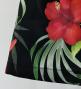 Hula Set up Keiki with Hibiscus Print / Luxury Collection / Black / Jp71bk