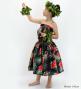 Hula Set up Keiki with Hibiscus Print / Luxury Collection / Black / Jp71bk