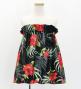 Hula Set up Keiki with Hibiscus Print / Luxury Collection / Black / Jp71bk