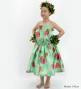 Hula Set up Keiki with Hibiscus Print / Luxury Collection / Green / Jp71gr