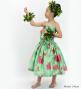 Hula Set up Keiki with Hibiscus Print / Luxury Collection / Green / Jp71gr