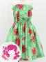 Hula Set up Keiki with Hibiscus Print / Luxury Collection / Green / Jp71gr